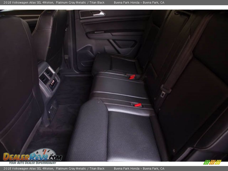 2018 Volkswagen Atlas SEL 4Motion Platinum Gray Metallic / Titan Black Photo #19