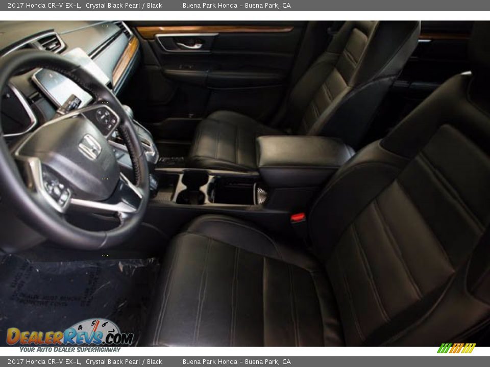 2017 Honda CR-V EX-L Crystal Black Pearl / Black Photo #3