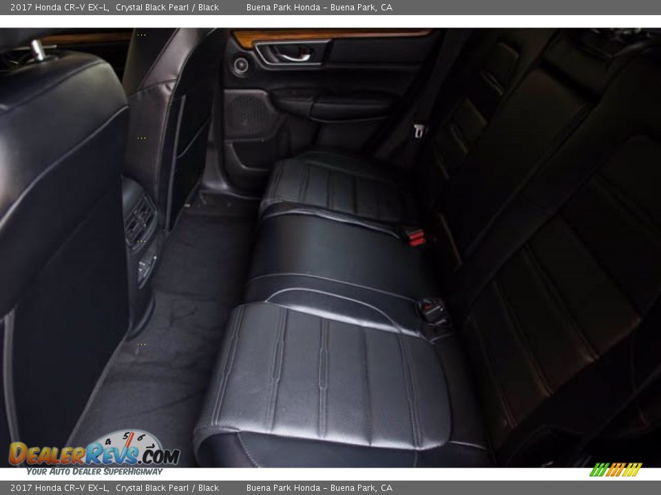 2017 Honda CR-V EX-L Crystal Black Pearl / Black Photo #4