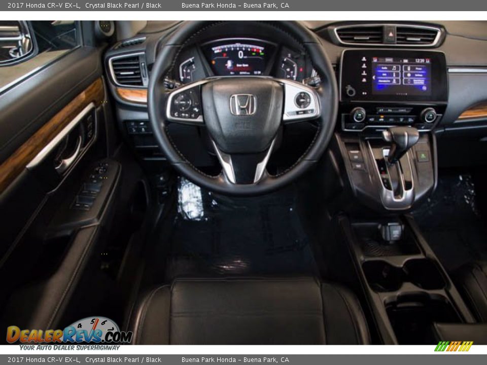 2017 Honda CR-V EX-L Crystal Black Pearl / Black Photo #5