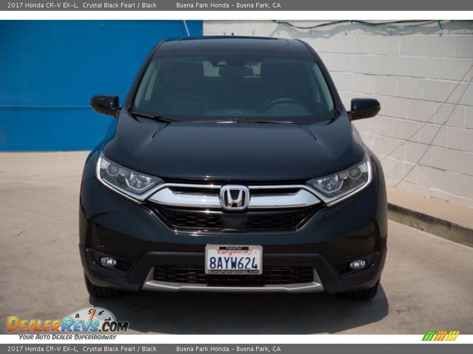 2017 Honda CR-V EX-L Crystal Black Pearl / Black Photo #7