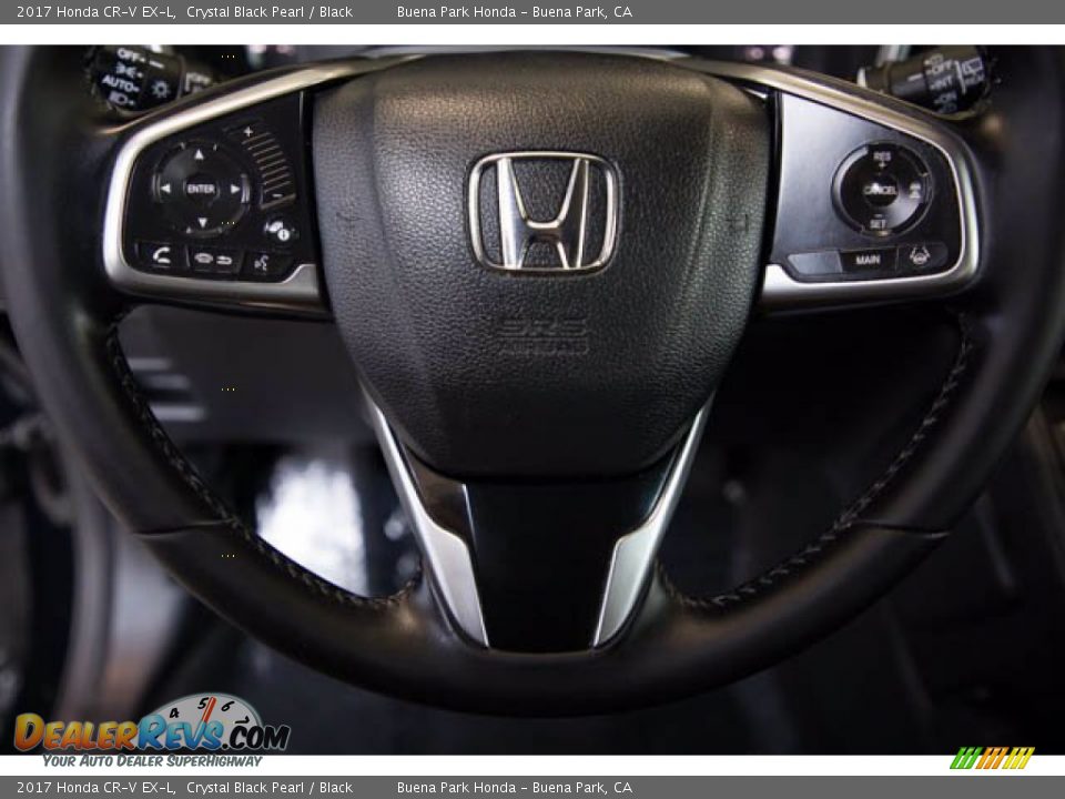 2017 Honda CR-V EX-L Crystal Black Pearl / Black Photo #11