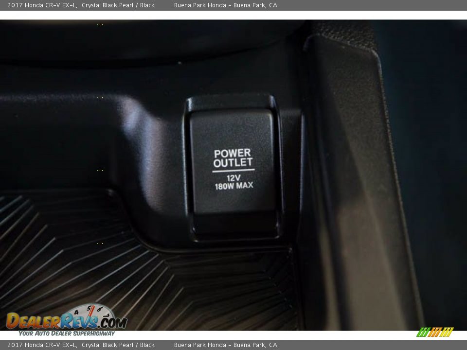 2017 Honda CR-V EX-L Crystal Black Pearl / Black Photo #14
