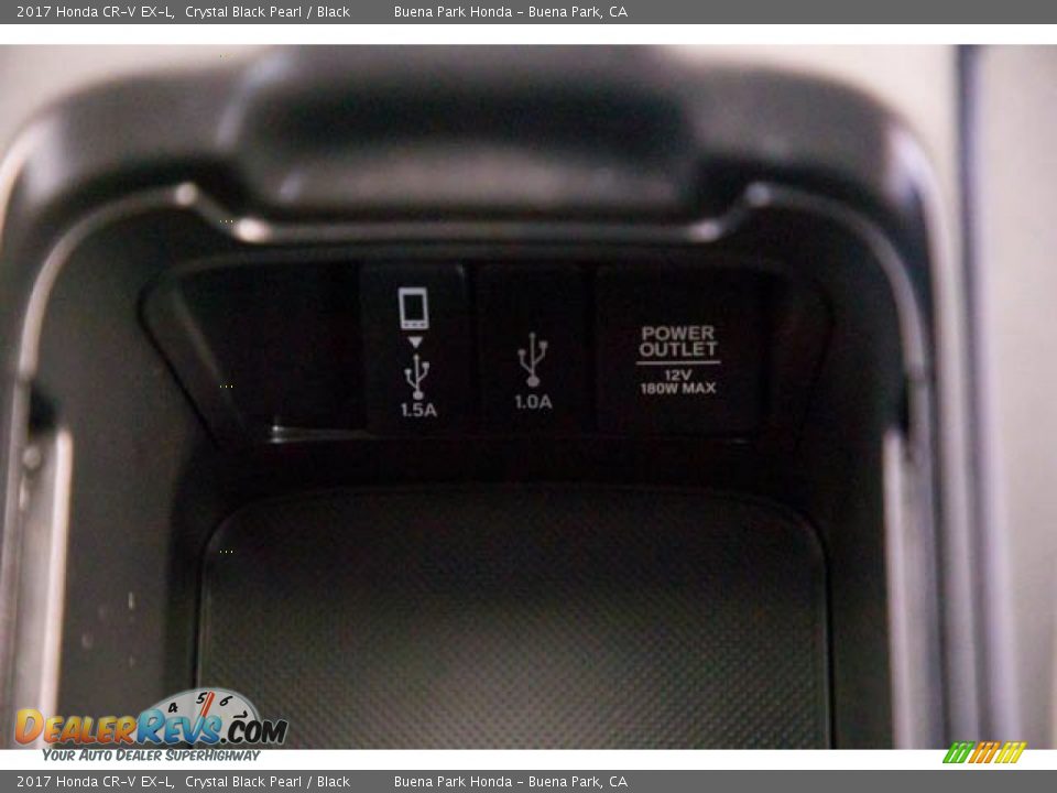 2017 Honda CR-V EX-L Crystal Black Pearl / Black Photo #16