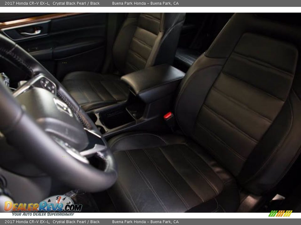 2017 Honda CR-V EX-L Crystal Black Pearl / Black Photo #17