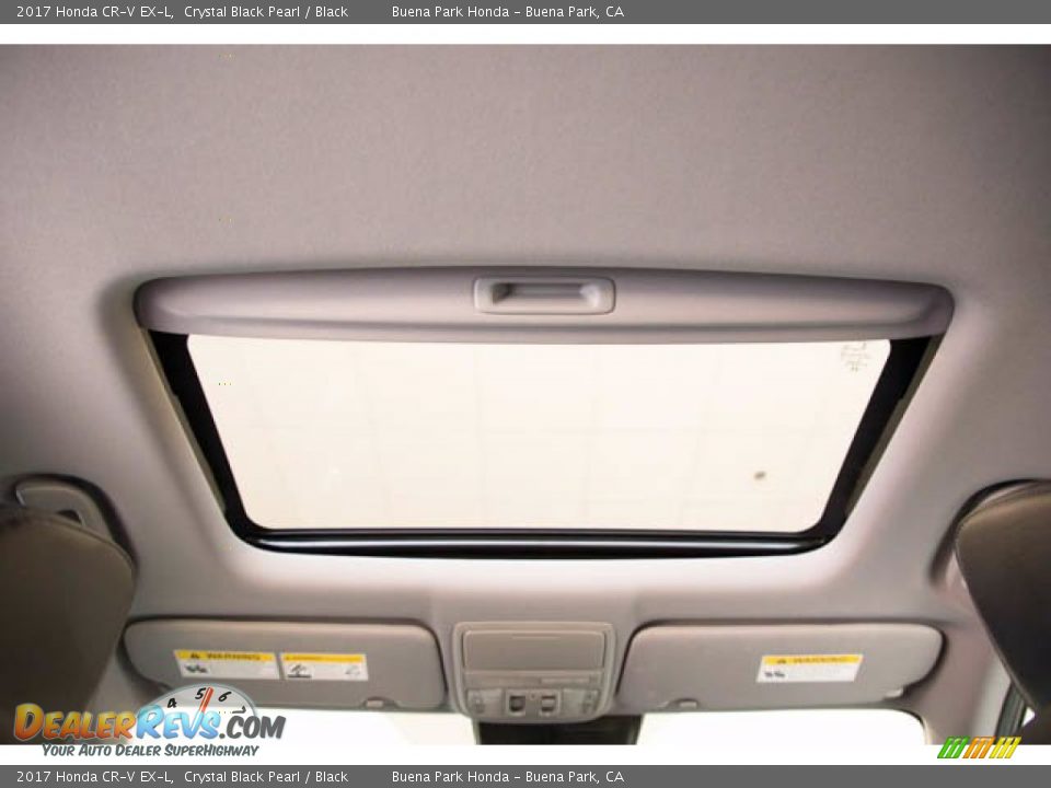 2017 Honda CR-V EX-L Crystal Black Pearl / Black Photo #18