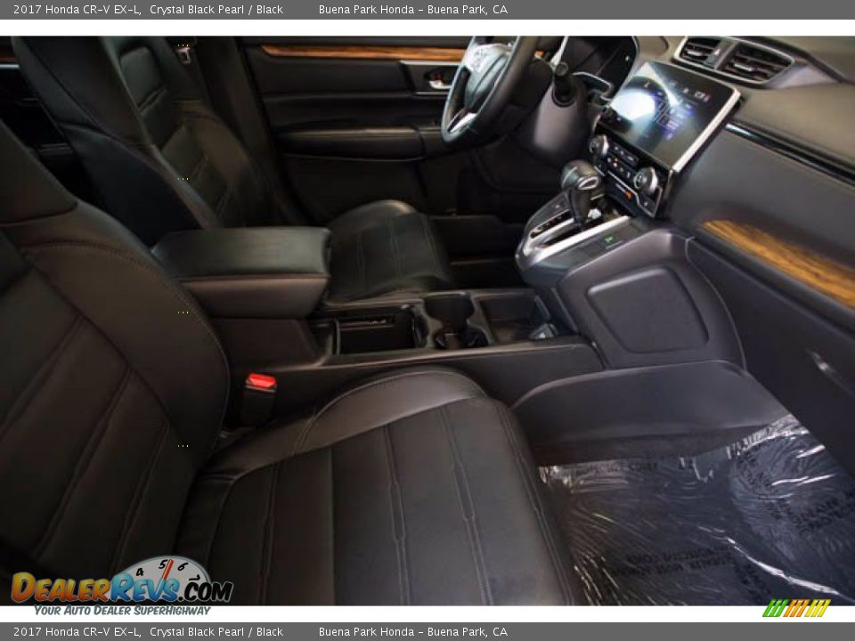 2017 Honda CR-V EX-L Crystal Black Pearl / Black Photo #23