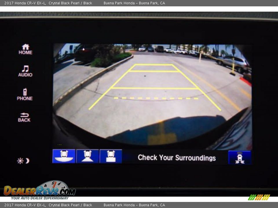 2017 Honda CR-V EX-L Crystal Black Pearl / Black Photo #26