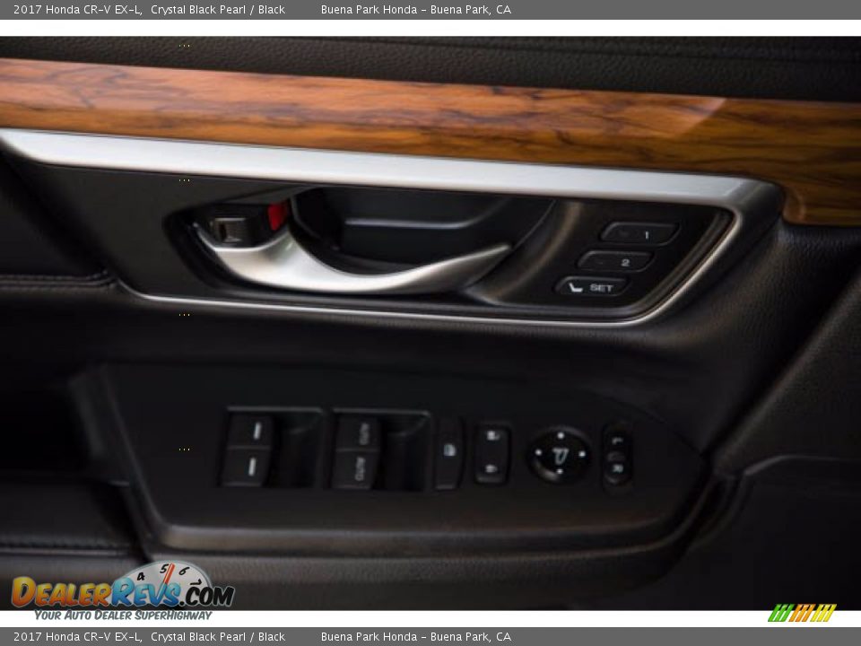 2017 Honda CR-V EX-L Crystal Black Pearl / Black Photo #29