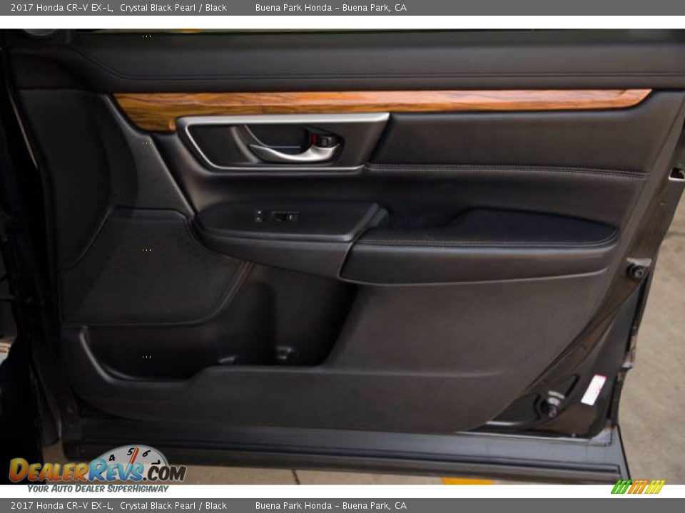 2017 Honda CR-V EX-L Crystal Black Pearl / Black Photo #32