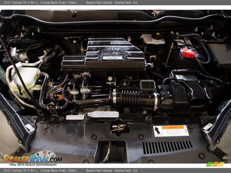 2017 Honda CR-V EX-L Crystal Black Pearl / Black Photo #33