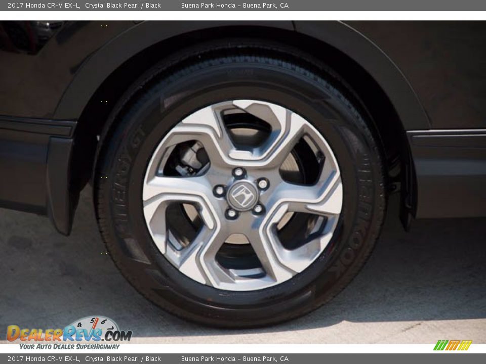 2017 Honda CR-V EX-L Crystal Black Pearl / Black Photo #34