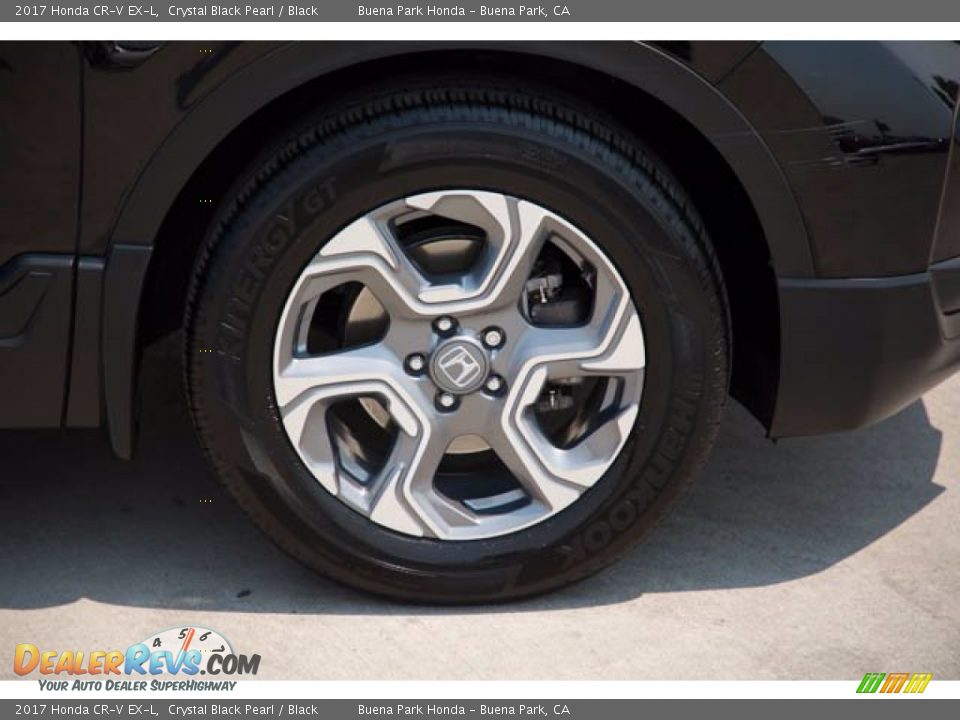 2017 Honda CR-V EX-L Crystal Black Pearl / Black Photo #35