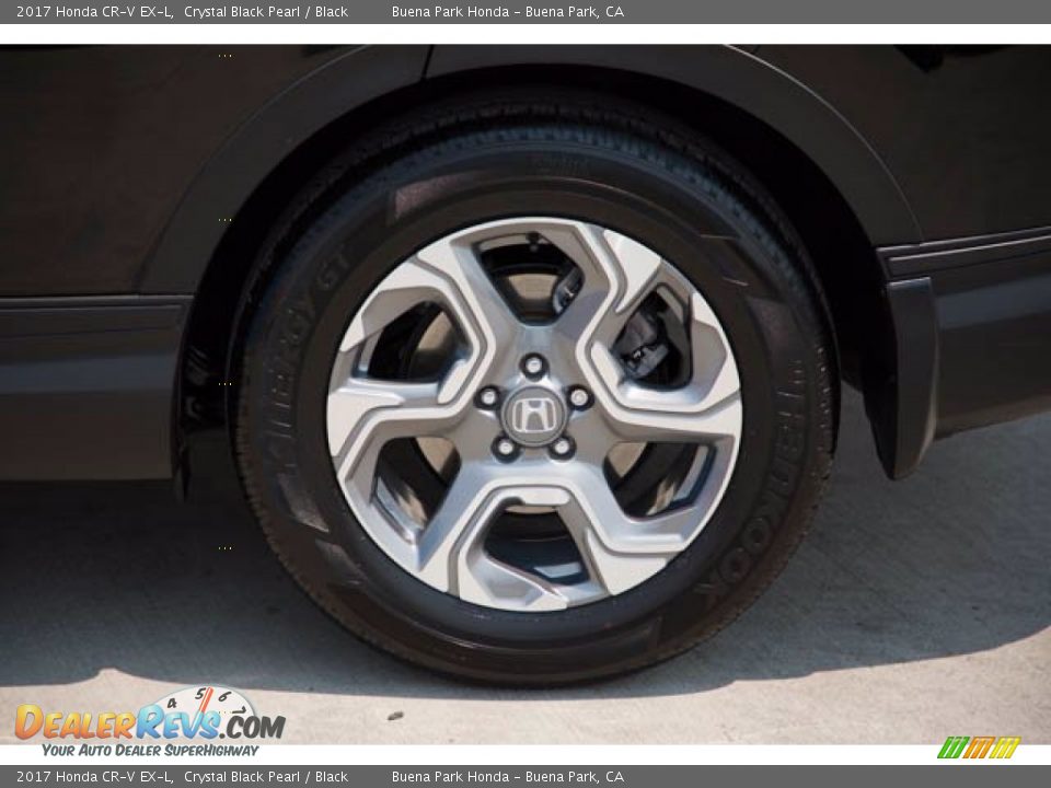 2017 Honda CR-V EX-L Crystal Black Pearl / Black Photo #36