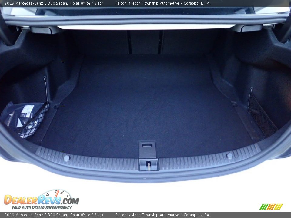 2019 Mercedes-Benz C 300 Sedan Polar White / Black Photo #4