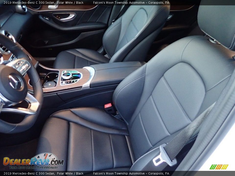 2019 Mercedes-Benz C 300 Sedan Polar White / Black Photo #15