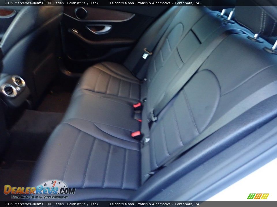 2019 Mercedes-Benz C 300 Sedan Polar White / Black Photo #16