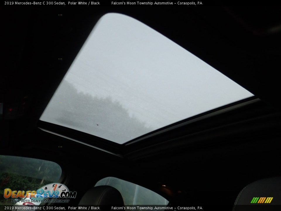 2019 Mercedes-Benz C 300 Sedan Polar White / Black Photo #19