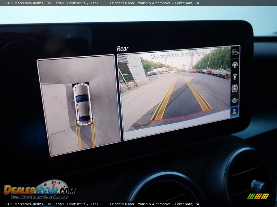 2019 Mercedes-Benz C 300 Sedan Polar White / Black Photo #25