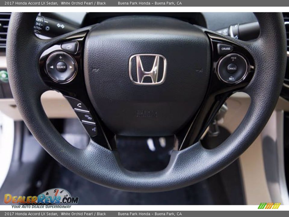 2017 Honda Accord LX Sedan White Orchid Pearl / Black Photo #15