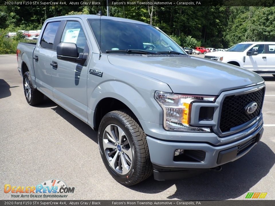 2020 Ford F150 STX SuperCrew 4x4 Abyss Gray / Black Photo #3