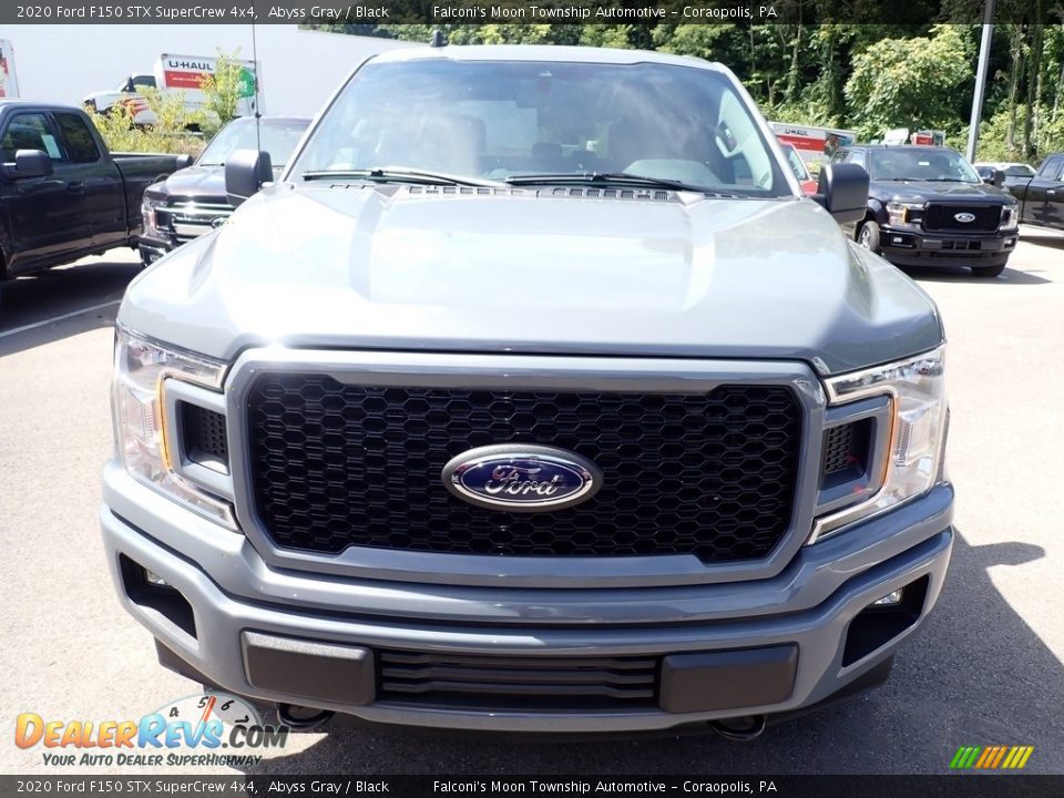 2020 Ford F150 STX SuperCrew 4x4 Abyss Gray / Black Photo #4