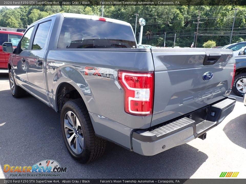 2020 Ford F150 STX SuperCrew 4x4 Abyss Gray / Black Photo #6