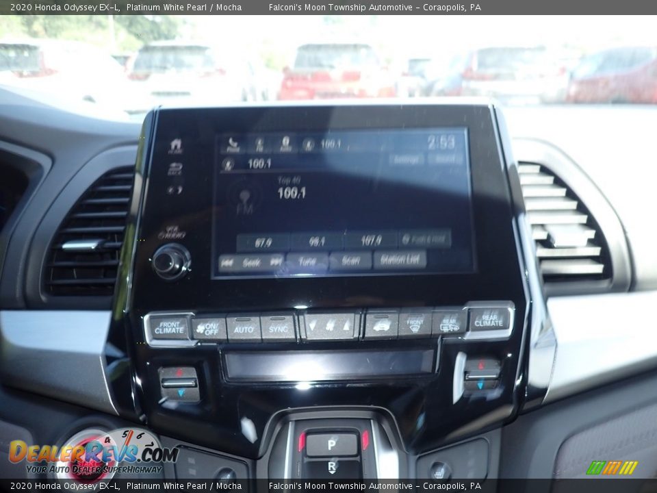 2020 Honda Odyssey EX-L Platinum White Pearl / Mocha Photo #13