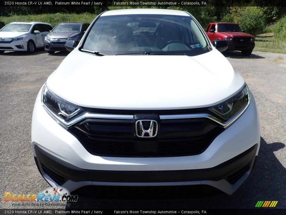 2020 Honda CR-V LX AWD Platinum White Pearl / Ivory Photo #9