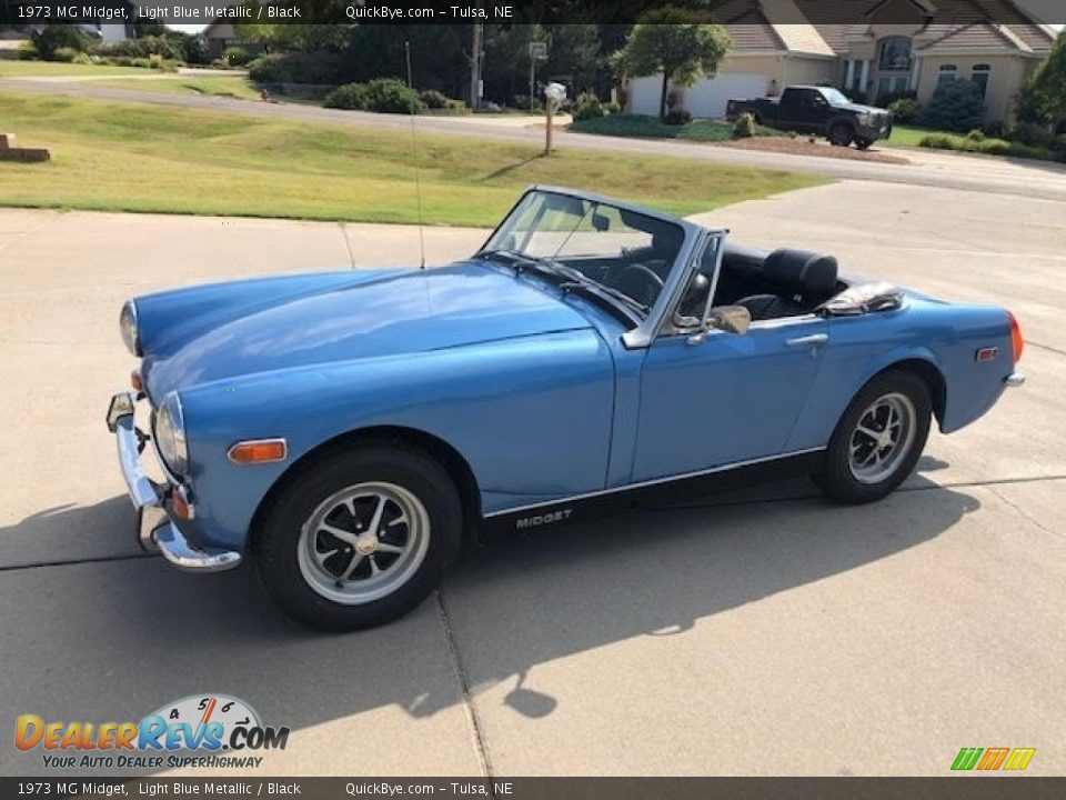 Front 3/4 View of 1973 MG Midget  Photo #1