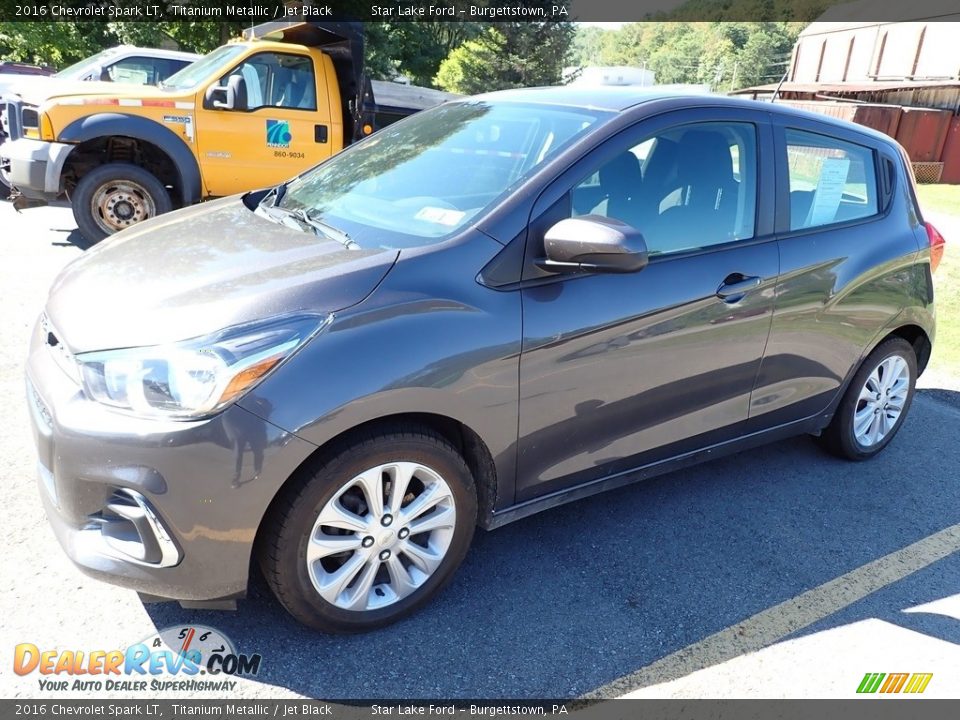 2016 Chevrolet Spark LT Titanium Metallic / Jet Black Photo #1