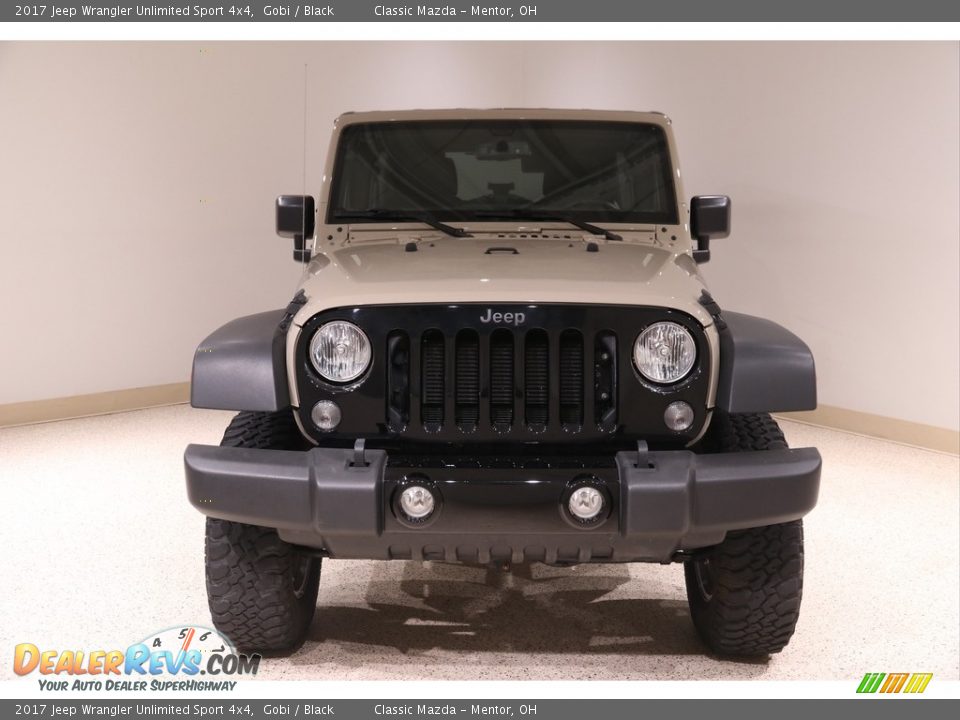2017 Jeep Wrangler Unlimited Sport 4x4 Gobi / Black Photo #2