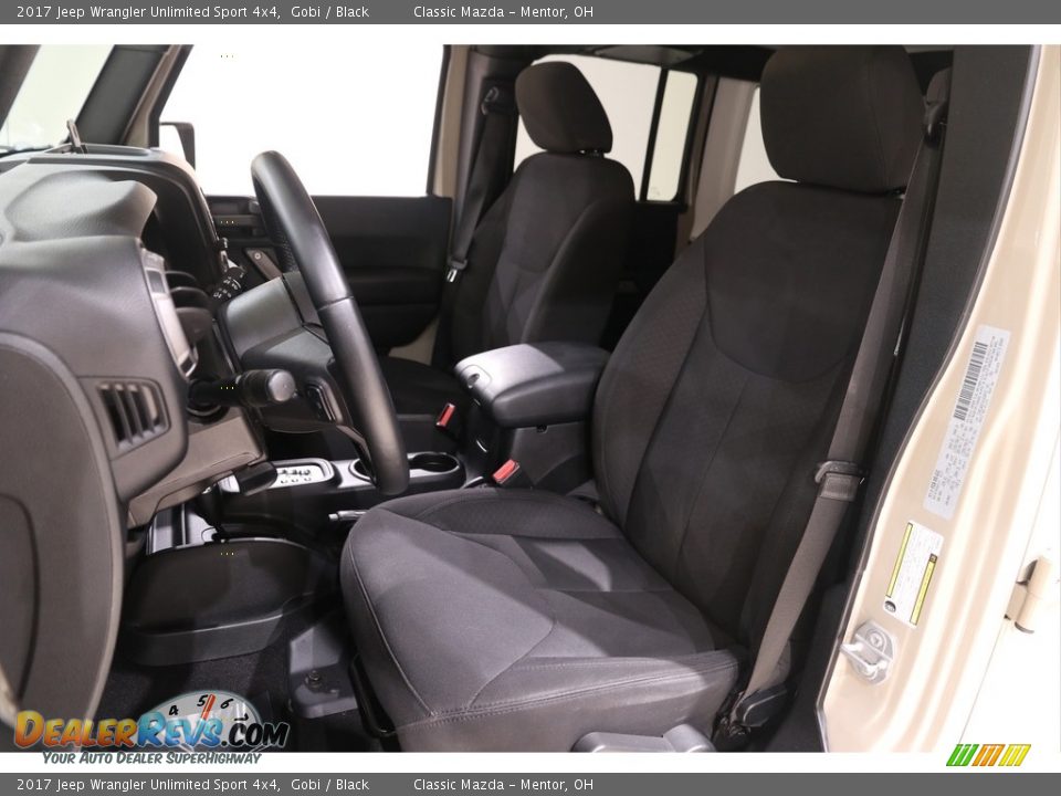 2017 Jeep Wrangler Unlimited Sport 4x4 Gobi / Black Photo #5