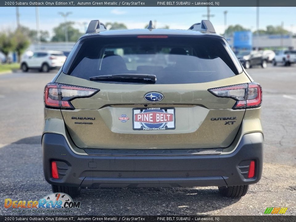 2020 Subaru Outback Onyx Edition XT Autumn Green Metallic / Gray StarTex Photo #7