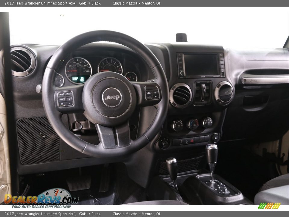 2017 Jeep Wrangler Unlimited Sport 4x4 Gobi / Black Photo #6