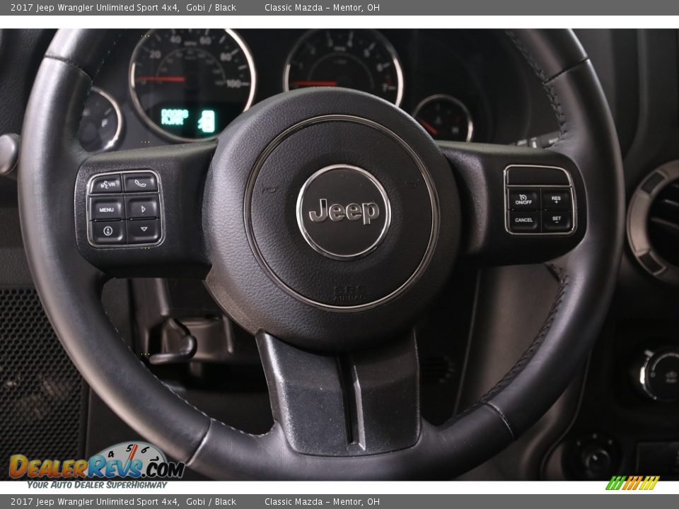 2017 Jeep Wrangler Unlimited Sport 4x4 Gobi / Black Photo #7