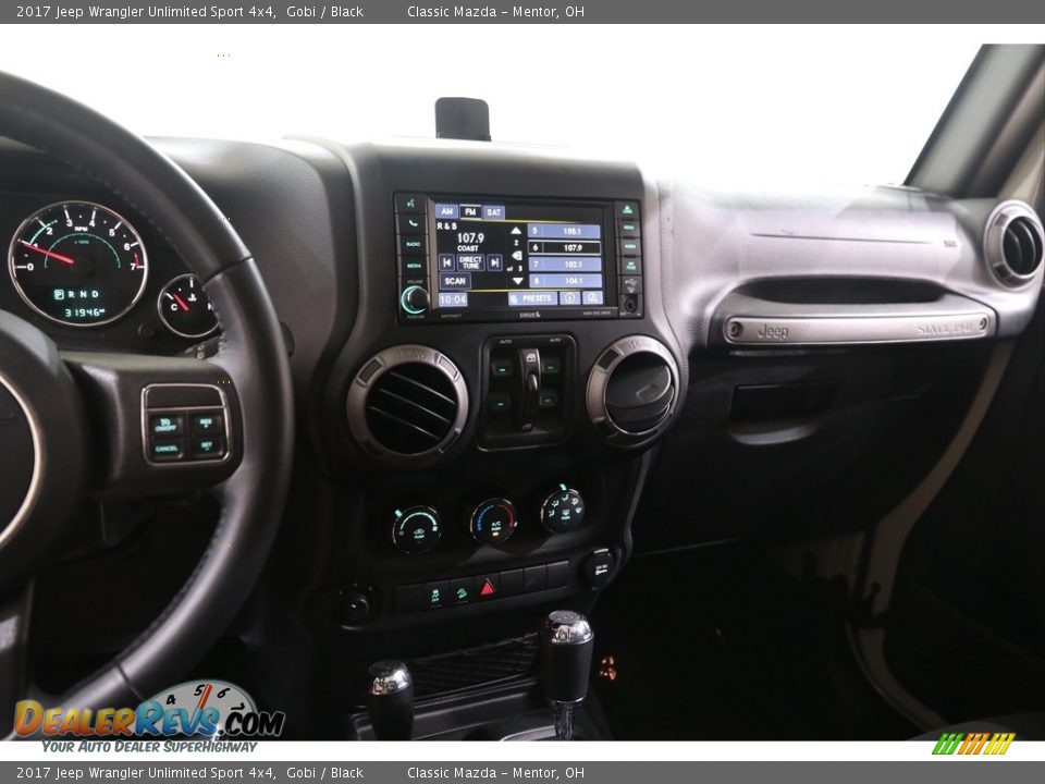 2017 Jeep Wrangler Unlimited Sport 4x4 Gobi / Black Photo #9