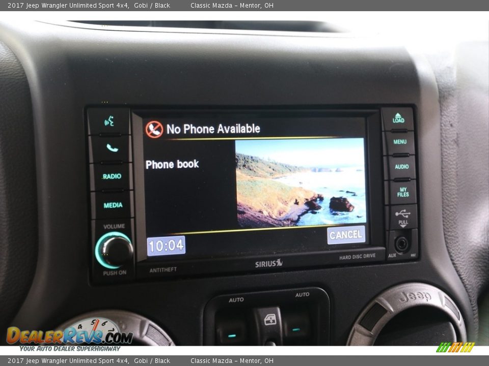 2017 Jeep Wrangler Unlimited Sport 4x4 Gobi / Black Photo #10