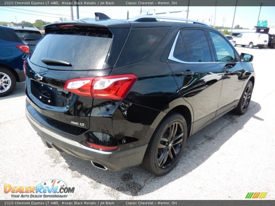 2020 Chevrolet Equinox LT AWD Mosaic Black Metallic / Jet Black Photo #4