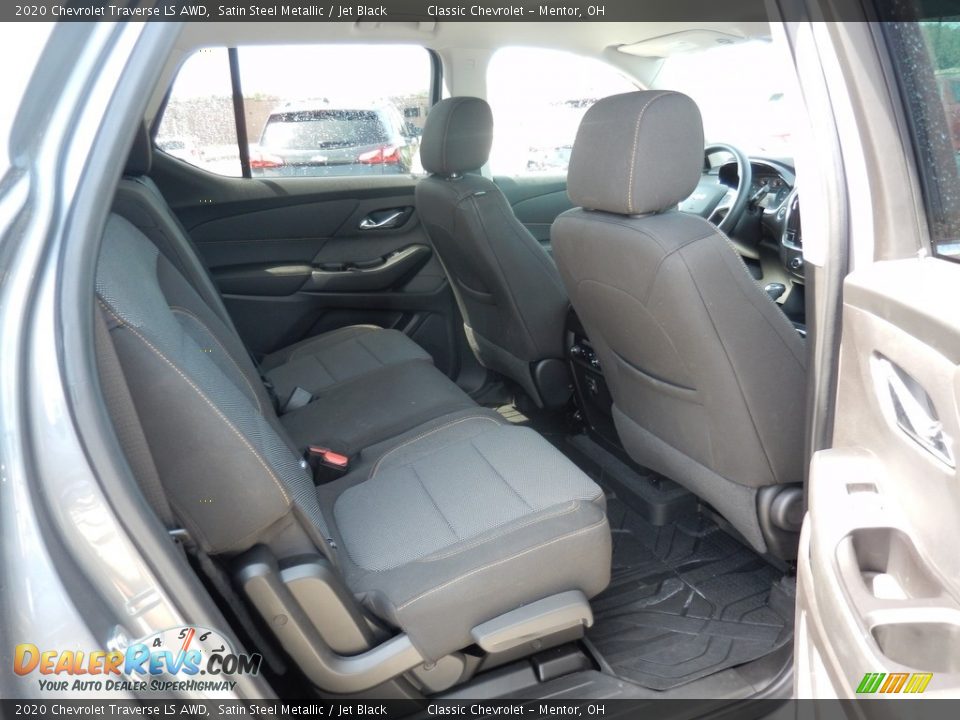 2020 Chevrolet Traverse LS AWD Satin Steel Metallic / Jet Black Photo #10