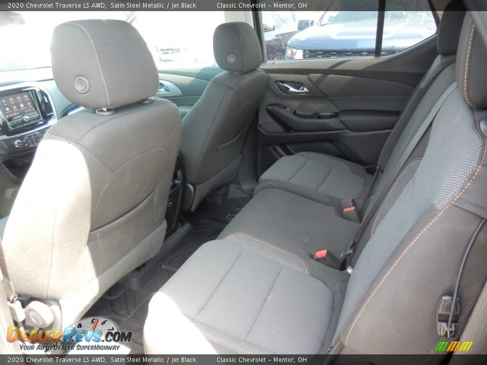 2020 Chevrolet Traverse LS AWD Satin Steel Metallic / Jet Black Photo #11