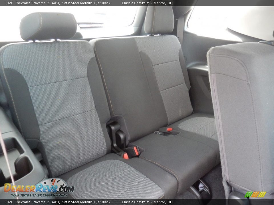 2020 Chevrolet Traverse LS AWD Satin Steel Metallic / Jet Black Photo #12