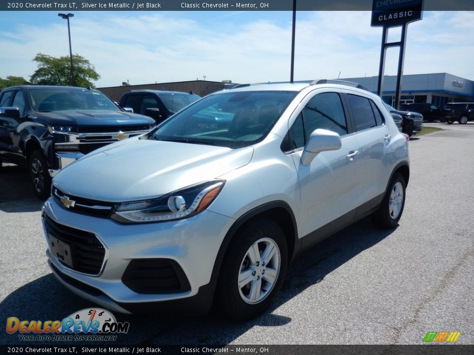 2020 Chevrolet Trax LT Silver Ice Metallic / Jet Black Photo #1