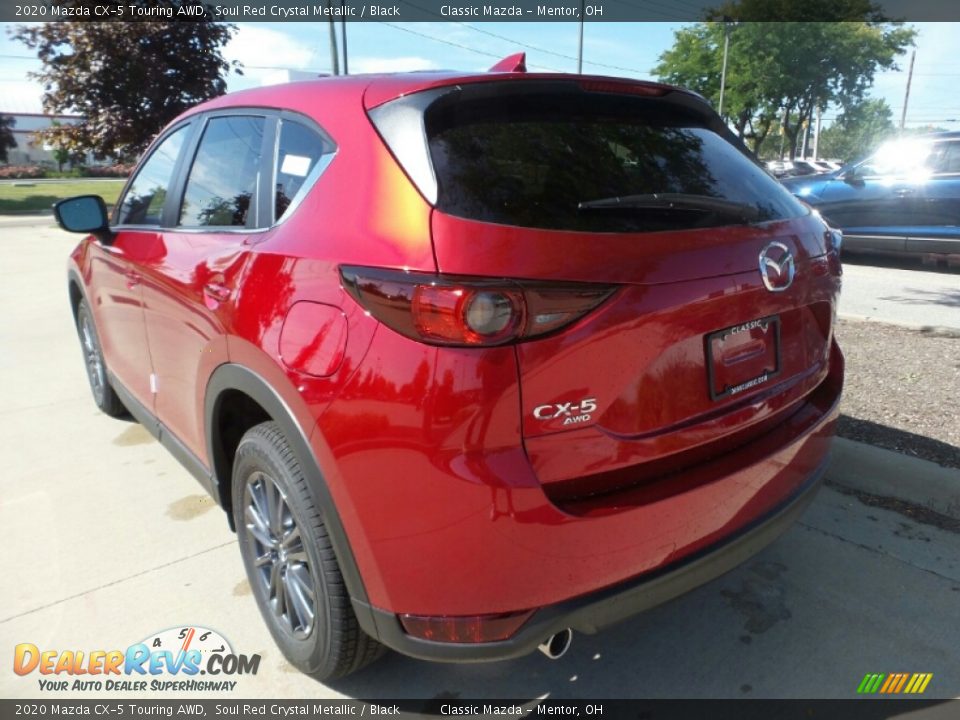 2020 Mazda CX-5 Touring AWD Soul Red Crystal Metallic / Black Photo #5
