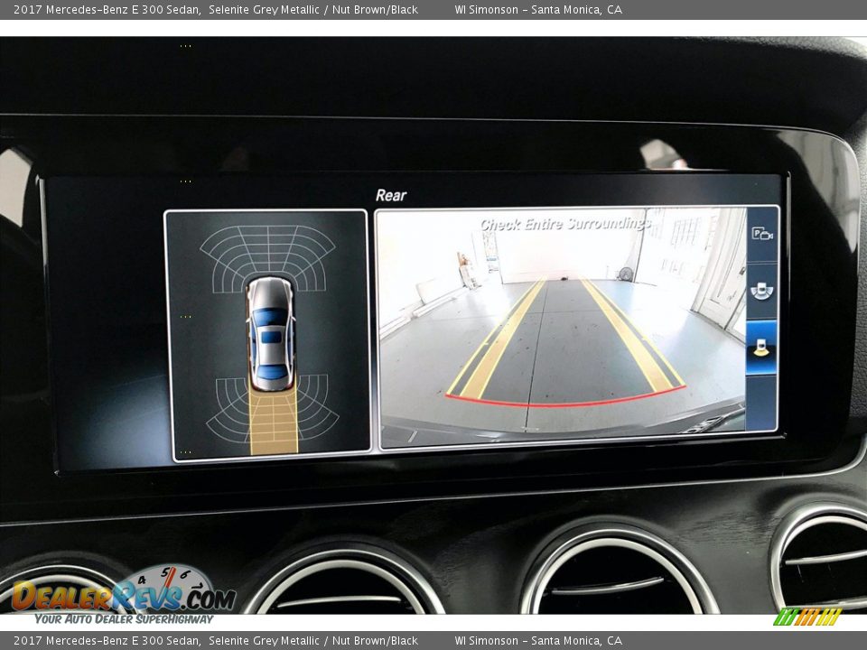 2017 Mercedes-Benz E 300 Sedan Selenite Grey Metallic / Nut Brown/Black Photo #21