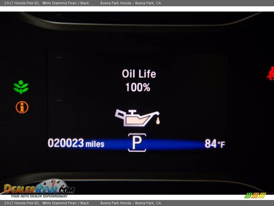 2017 Honda Pilot EX White Diamond Pearl / Black Photo #6