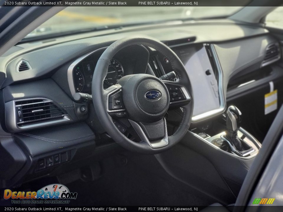 2020 Subaru Outback Limited XT Magnetite Gray Metallic / Slate Black Photo #12