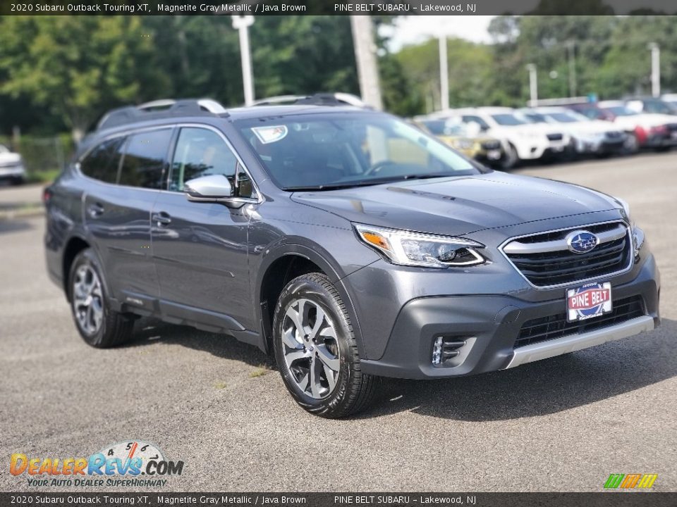 2020 Subaru Outback Touring XT Magnetite Gray Metallic / Java Brown Photo #1