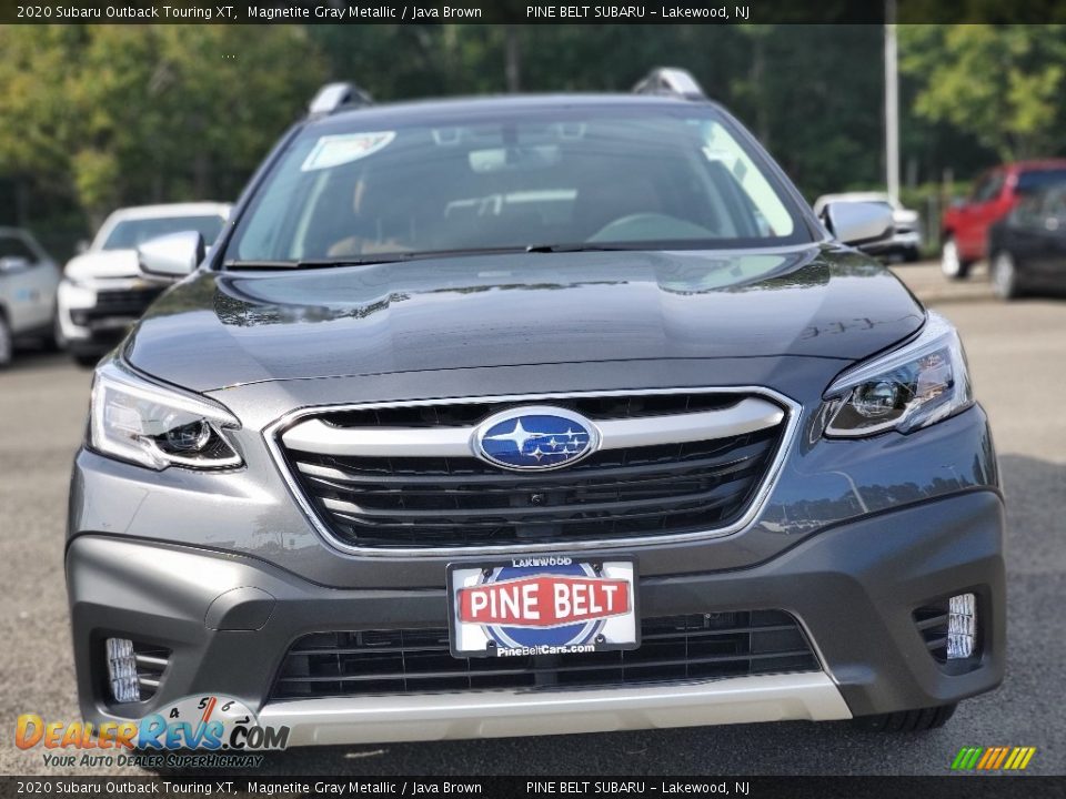 2020 Subaru Outback Touring XT Magnetite Gray Metallic / Java Brown Photo #3