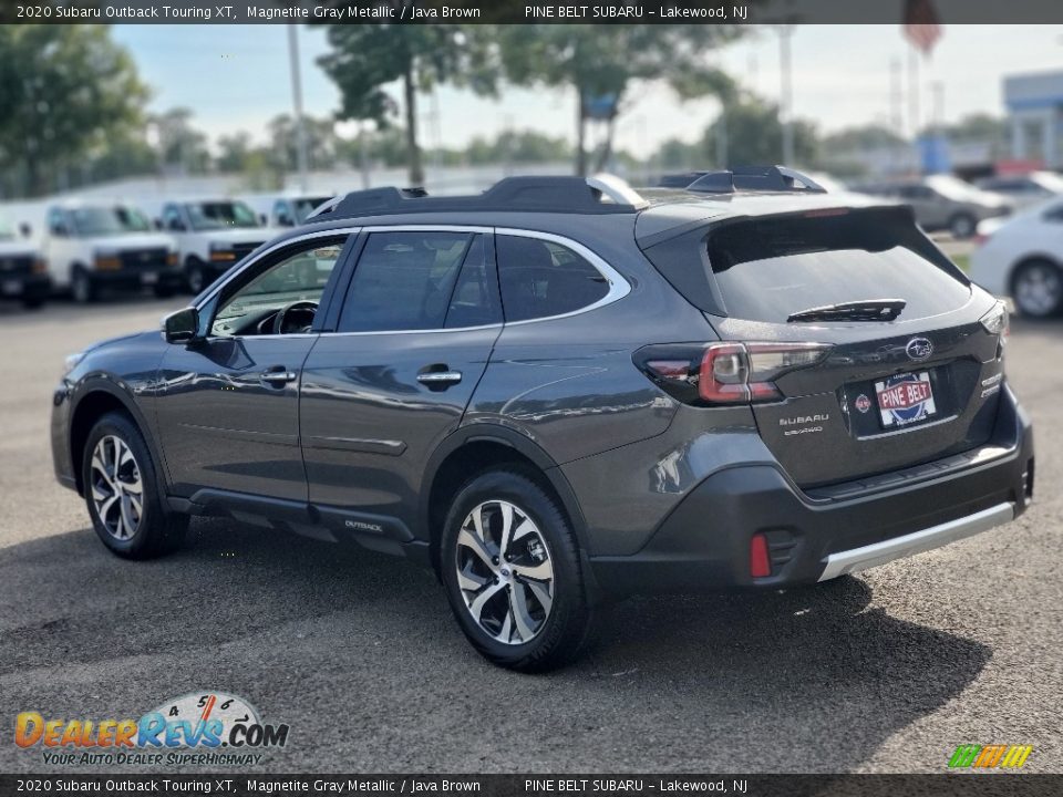 2020 Subaru Outback Touring XT Magnetite Gray Metallic / Java Brown Photo #6